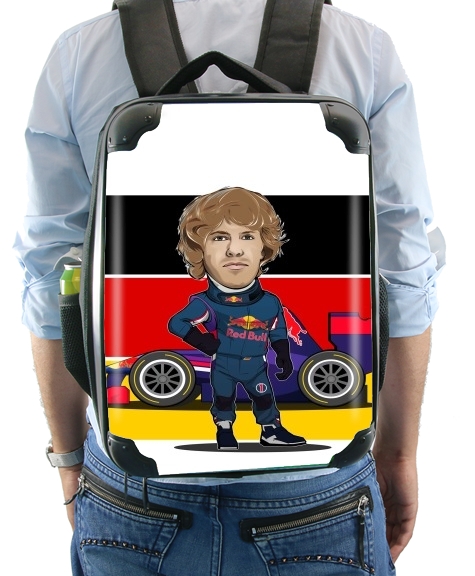  MiniRacers: Sebastian Vettel - Red Bull Racing Team for Backpack