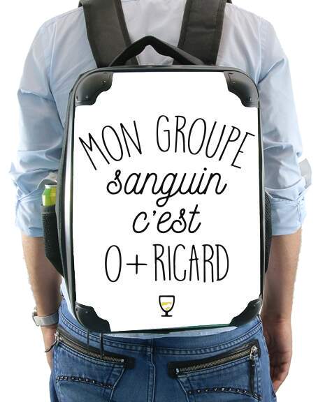  Mon groupe sanguin Ricard for Backpack