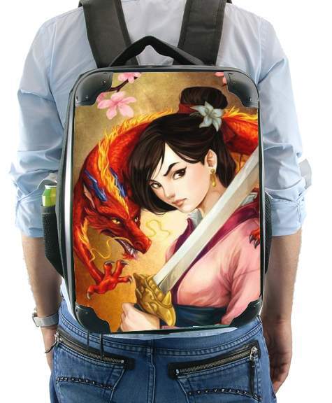  Mulan Warrior Princess for Backpack