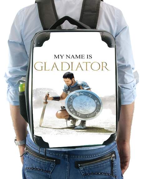  My name is gladiator for Backpack