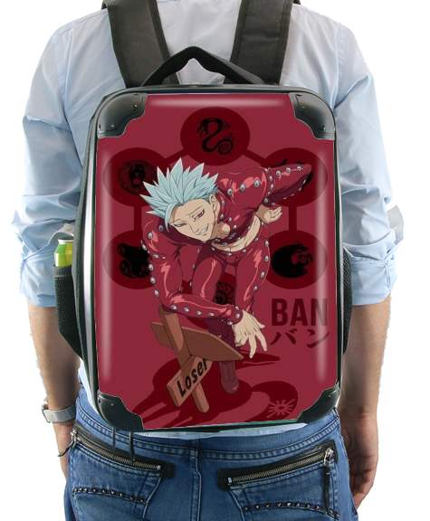  Nanatsu No Tazai Ban Loser for Backpack