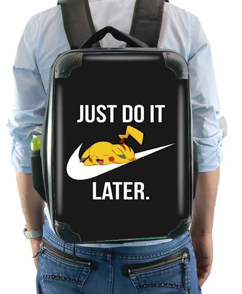  Nike Parody Just Do it Later X Pikachu for Backpack