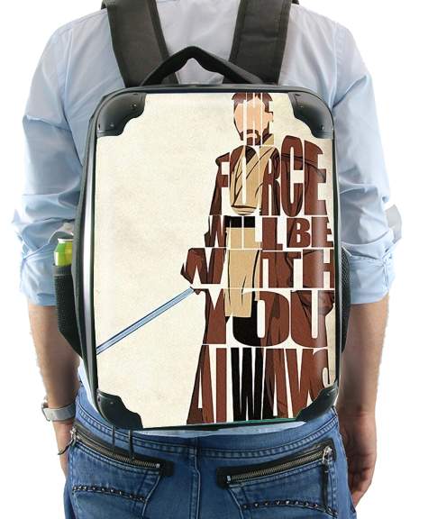 Obi Wan Kenobi Tipography Art for Backpack