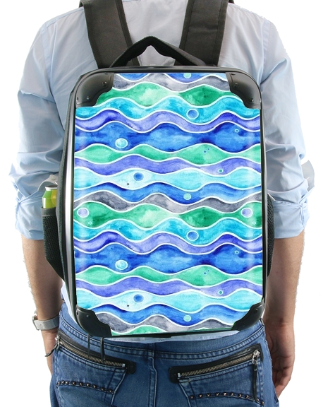  Ocean Pattern for Backpack