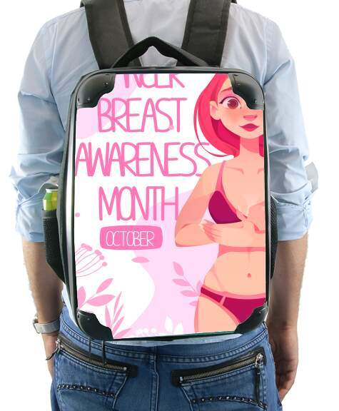  October breast cancer awareness month for Backpack