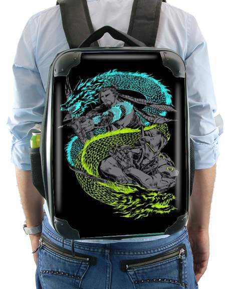  Overwatch Hanzo fanart for Backpack