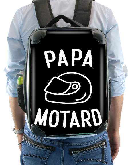  Papa Motard Moto Passion for Backpack