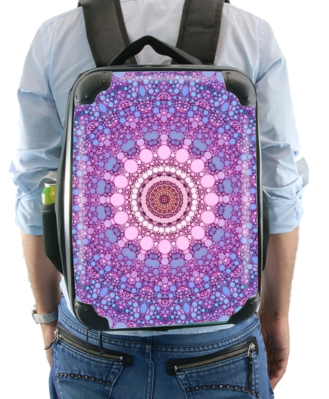  pink and blue kaleidoscope for Backpack