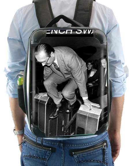  President Chirac Metro French Swag for Backpack