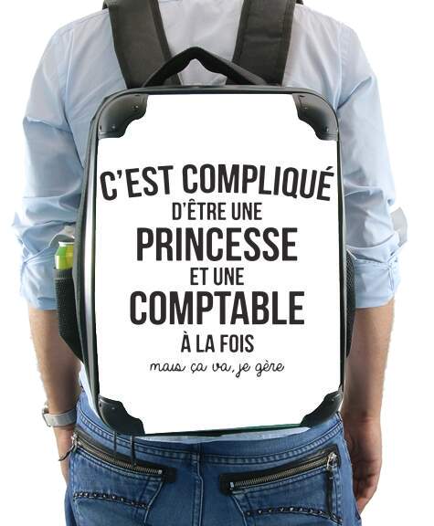  Princesse et comptable for Backpack