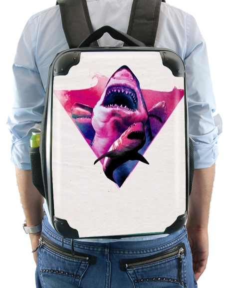  Purple Sharks for Backpack