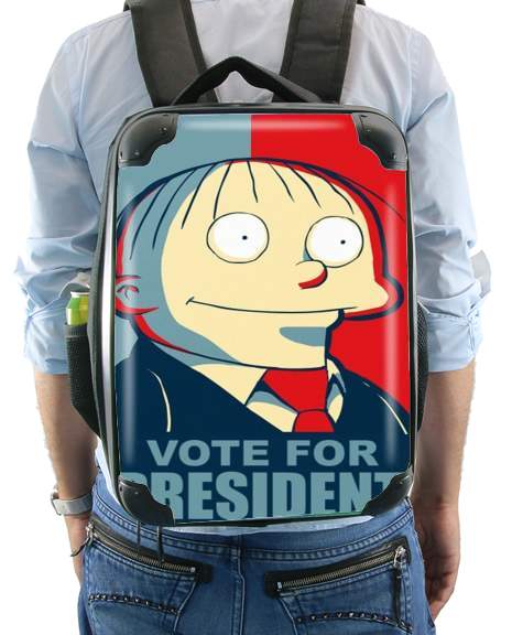  ralph wiggum vote for president for Backpack