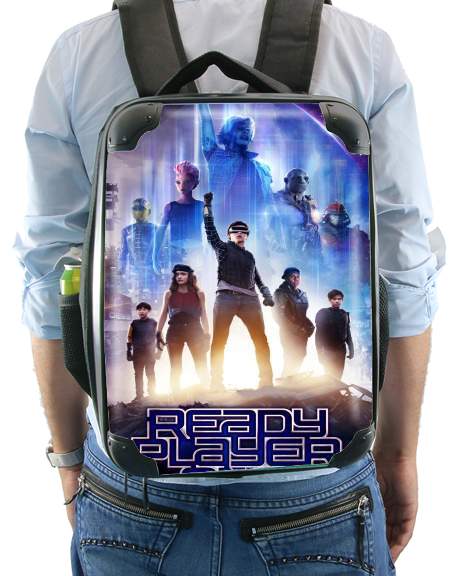  Ready Player One Cartoon Art for Backpack