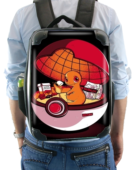 Red Pokehouse  for Backpack