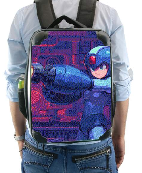  Retro Legendary Mega Man for Backpack