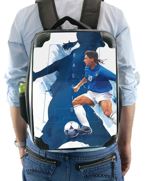  Roberto Baggio Italian Striker for Backpack