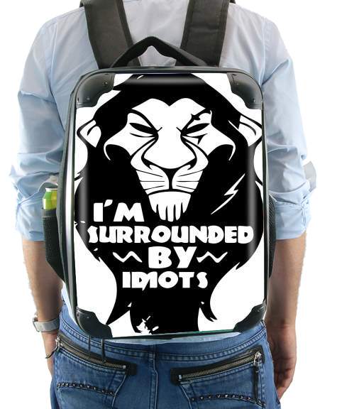  Scar Surrounded by idiots for Backpack
