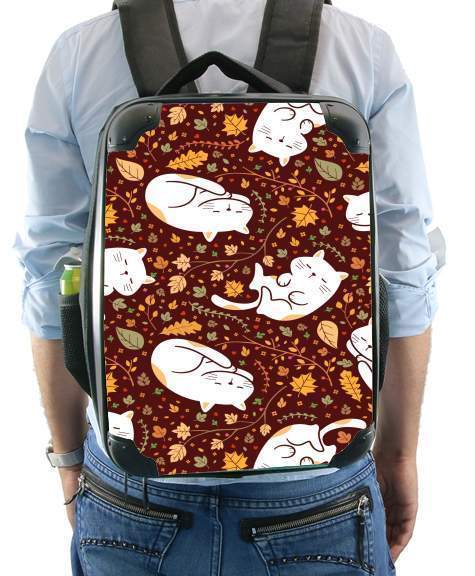  Sleeping cats seamless pattern for Backpack
