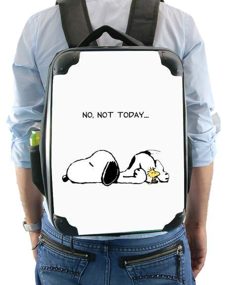  Snoopy No Not Today for Backpack