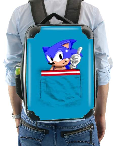  Sonic in the pocket for Backpack