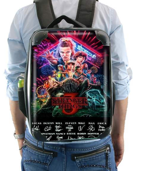 Stranger Things 3 Signature Limited Edition for Backpack