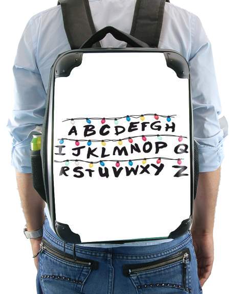  Stranger Things Lampion Alphabet Inspiration for Backpack