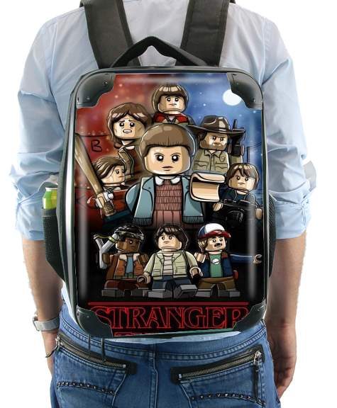  Stranger Things Lego Art for Backpack