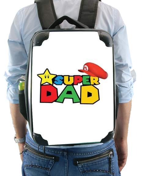  Super Dad Mario humour for Backpack