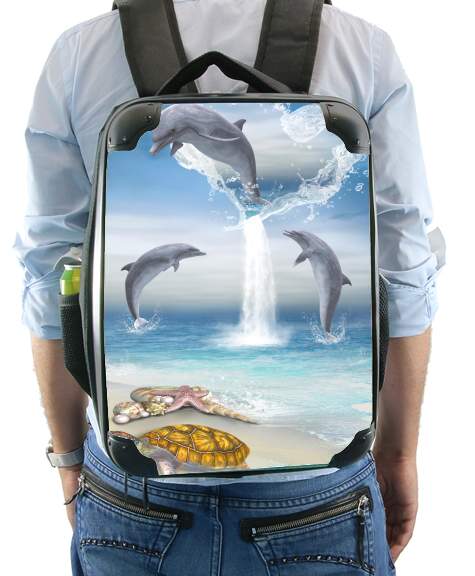  The Heart Of The Dolphins for Backpack