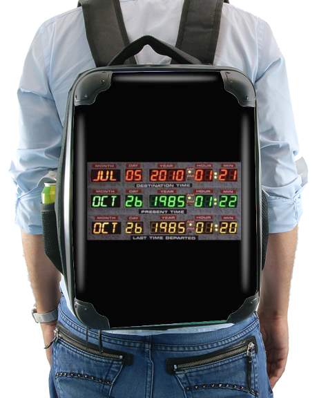  Time Machine Back To The Future for Backpack