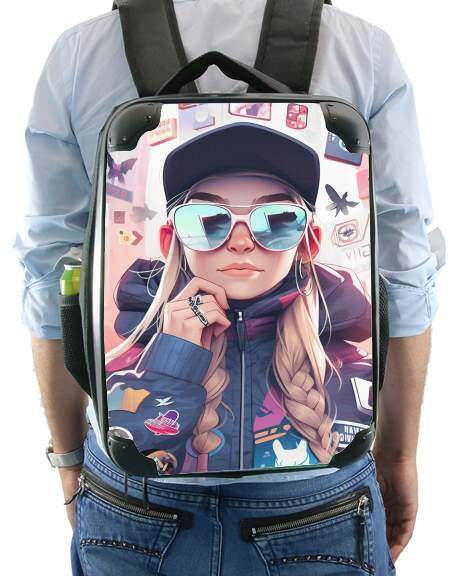  Travel Girl for Backpack