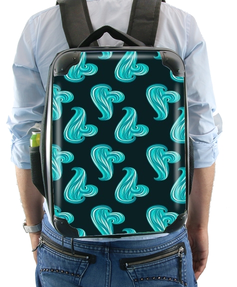  turquoise waves for Backpack