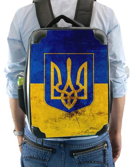  Ukraine Flag for Backpack