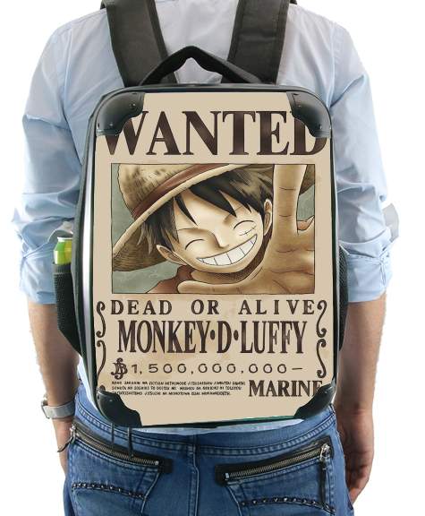  Wanted Luffy Pirate for Backpack