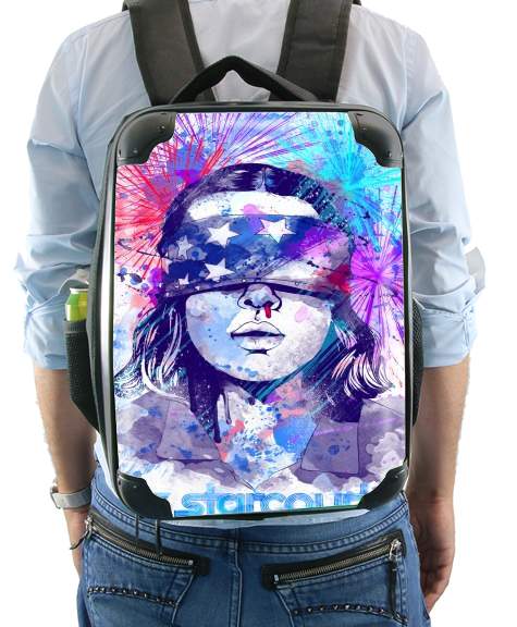  Watercolor Upside Down for Backpack