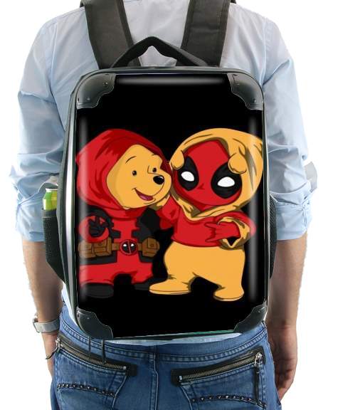  Winnnie the Pooh x Deadpool for Backpack