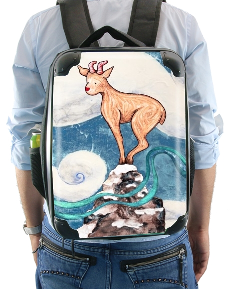  Winter Goat for Backpack