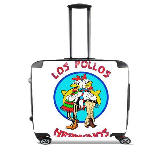   Los Pollos Hermanos for Wheeled bag cabin luggage suitcase trolley 17" laptop