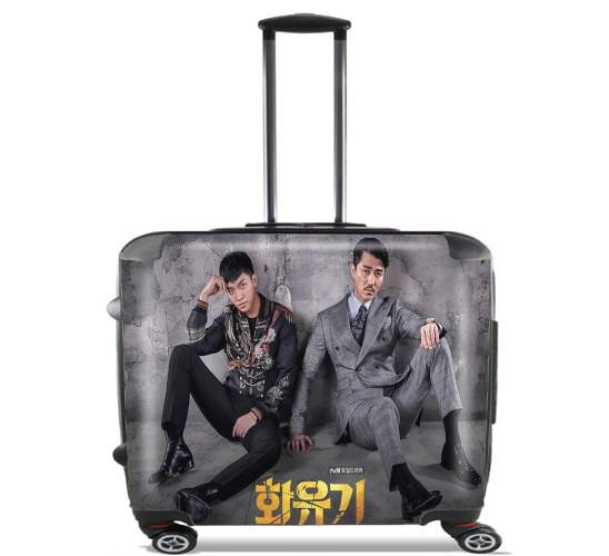  A Korean Odyssey for Wheeled bag cabin luggage suitcase trolley 17" laptop