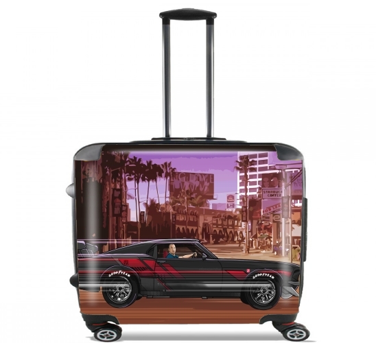  A race. Mustang FF8 for Wheeled bag cabin luggage suitcase trolley 17" laptop