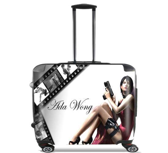  Ada Wong for Wheeled bag cabin luggage suitcase trolley 17" laptop