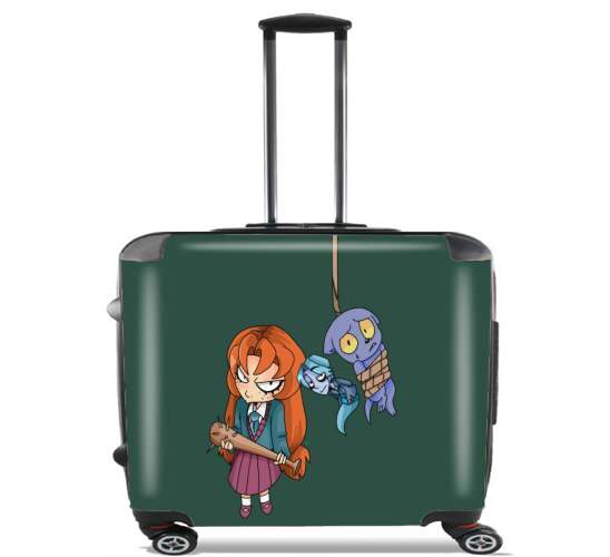  Adele Vive les betises for Wheeled bag cabin luggage suitcase trolley 17" laptop