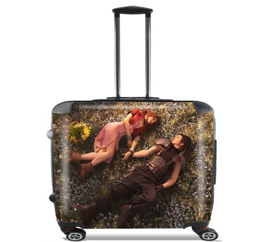  Aerith x Zack Fair First Love EVER for Wheeled bag cabin luggage suitcase trolley 17" laptop