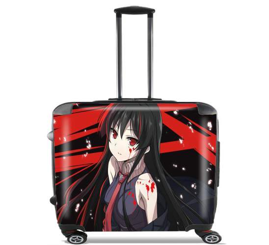  akame ga kill for Wheeled bag cabin luggage suitcase trolley 17" laptop
