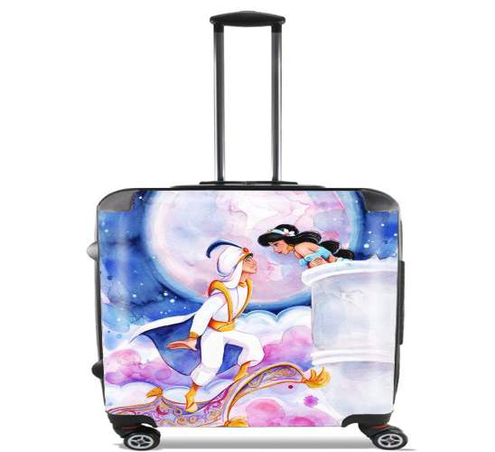  Aladdin Whole New World for Wheeled bag cabin luggage suitcase trolley 17" laptop