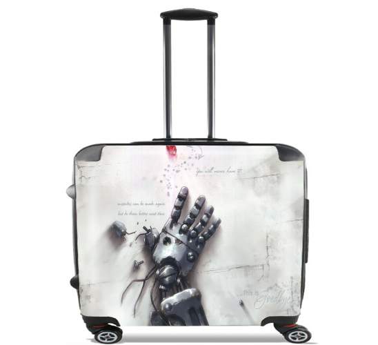  Alchemist Brotherhood mistake and hope for Wheeled bag cabin luggage suitcase trolley 17" laptop