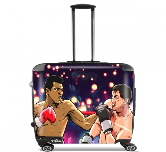  Ali vs Rocky for Wheeled bag cabin luggage suitcase trolley 17" laptop
