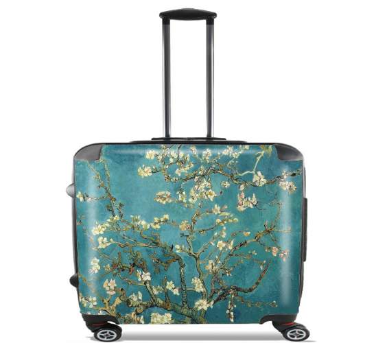  Almond Branches in Bloom for Wheeled bag cabin luggage suitcase trolley 17" laptop
