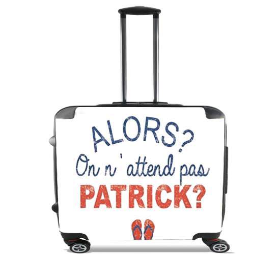  Alors on attend pas Patrick for Wheeled bag cabin luggage suitcase trolley 17" laptop