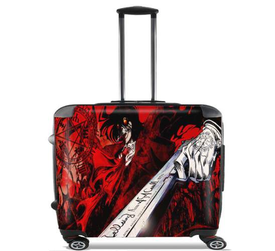  alucard dracula for Wheeled bag cabin luggage suitcase trolley 17" laptop